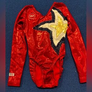 USA gymnastics national team competition Leotard(2003-2008)